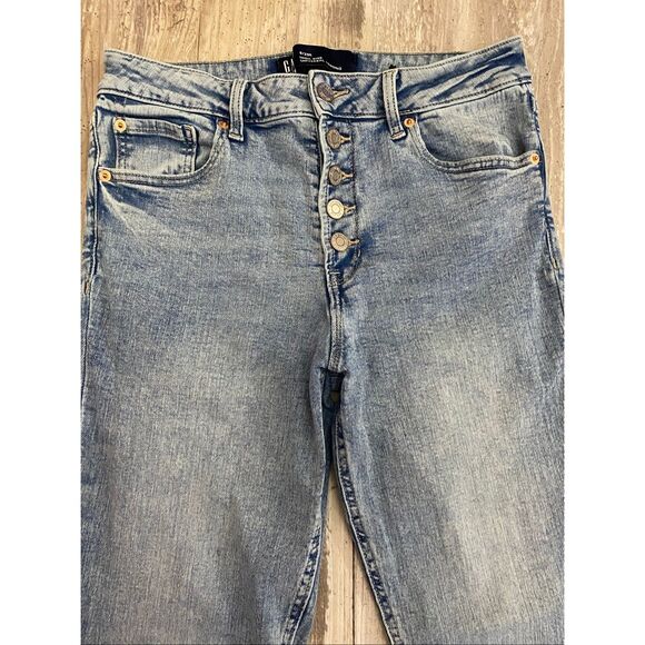 GAP Denim High Rise Legging Jeans Skinny Stretch Button Fly Women’s Sz 8/29R - Picture 2 of 6